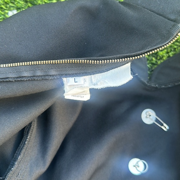 AUTHENTIC VINTAGE MARCHING BAND / DRUM UNIFORM SHIRT SIZE L, BLACK - Picture 9 of 14